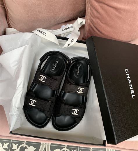 sandale chanel plastique|chanel sandals canada.